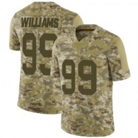 Nike New York Giants #99 Leonard Williams Camo Youth Stitched NFL Limited 2018 Salute To Service Jersey