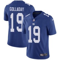 Nike New York Giants #19 Kenny Golladay Royal Blue Team Color Youth Stitched NFL Vapor Untouchable Limited Jersey