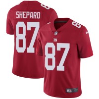 Nike New York Giants #87 Sterling Shepard Red Alternate Youth Stitched NFL Vapor Untouchable Limited Jersey