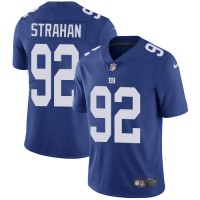 Nike New York Giants #92 Michael Strahan Royal Blue Team Color Youth Stitched NFL Vapor Untouchable Limited Jersey