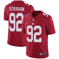 Nike New York Giants #92 Michael Strahan Red Alternate Youth Stitched NFL Vapor Untouchable Limited Jersey