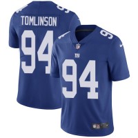 Nike New York Giants #94 Dalvin Tomlinson Royal Blue Team Color Youth Stitched NFL Vapor Untouchable Limited Jersey