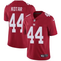 Nike New York Giants #44 Doug Kotar Red Alternate Youth Stitched NFL Vapor Untouchable Limited Jersey