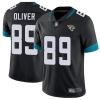 Nike Jacksonville Jaguars #89 Josh Oliver Black Team Color Youth Stitched NFL Vapor Untouchable Limited Jersey