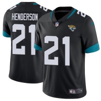 Nike Jacksonville Jaguars #21 C.J. Henderson Black Team Color Youth Stitched NFL Vapor Untouchable Limited Jersey