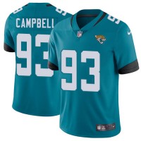 Nike Jacksonville Jaguars #93 Calais Campbell Teal Green Alternate Youth Stitched NFL Vapor Untouchable Limited Jersey