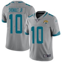 Nike Jacksonville Jaguars #10 Laviska Shenault Jr. Silver Youth Stitched NFL Limited Inverted Legend Jersey