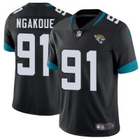 Nike Jacksonville Jaguars #91 Yannick Ngakoue Black Team Color Youth Stitched NFL Vapor Untouchable Limited Jersey