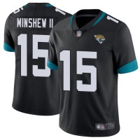 Nike Jacksonville Jaguars #15 Gardner Minshew II Black Team Color Youth Stitched NFL Vapor Untouchable Limited Jersey