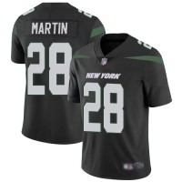 Nike New York Jets #28 Curtis Martin Black Alternate Youth Stitched NFL Vapor Untouchable Limited Jersey