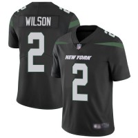 Nike New York Jets #2 Zach Wilson Black Alternate Youth Stitched NFL Vapor Untouchable Limited Jersey