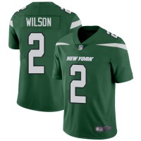 Nike New York Jets #2 Zach Wilson Green Team Color Youth Stitched NFL Vapor Untouchable Limited Jersey