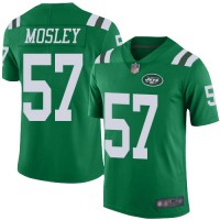 Nike New York Jets #57 C.J. Mosley Green Youth Stitched NFL Limited Rush Jersey