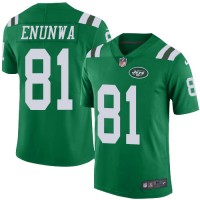Nike New York Jets #81 Quincy Enunwa Green Youth Stitched NFL Limited Rush Jersey