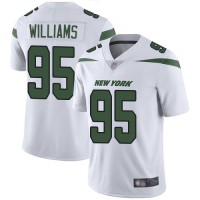 Nike New York Jets #95 Quinnen Williams White Youth Stitched NFL Vapor Untouchable Limited Jersey