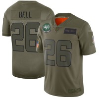 Nike New York Jets #26 Le'Veon Bell Camo Youth Stitched NFL Limited 2019 Salute to Service Jersey