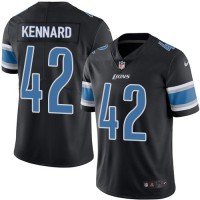 Nike Detroit Lions #42 Devon Kennard Black Youth Stitched NFL Limited Rush Jersey