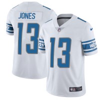 Nike Detroit Lions #13 T.J. Jones White Youth Stitched NFL Vapor Untouchable Limited Jersey