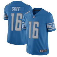 Detroit Detroit Lions #16 Jared Goff Blue Team Color Youth Stitched NFL Vapor Untouchable Limited Jersey