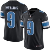 Nike Detroit Lions #9 Jameson Williams Black Youth Stitched NFL Limited 2016 Salute to Service Jersey