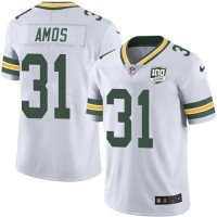 Nike Green Bay Packers #31 Adrian Amos White Youth 100th Season Stitched NFL Vapor Untouchable Limited Jersey