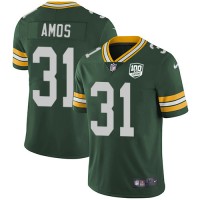 Nike Green Bay Packers #31 Adrian Amos Green Team Color Youth 100th Season Stitched NFL Vapor Untouchable Limited Jersey