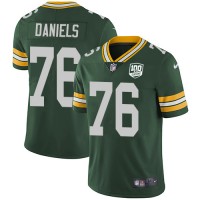 Nike Green Bay Packers #76 Mike Daniels Green Team Color Youth 100th Season Stitched NFL Vapor Untouchable Limited Jersey