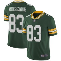 Nike Green Bay Packers #83 Marquez Valdes-Scantling Green Team Color Youth Stitched NFL Vapor Untouchable Limited Jersey