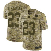 Nike Green Bay Packers #23 Jaire Alexander Camo Youth Stitched NFL Limited 2018 Salute to Service Jersey