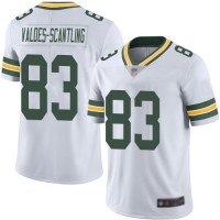 Nike Green Bay Packers #83 Marquez Valdes-Scantling White Youth Stitched NFL Vapor Untouchable Limited Jersey