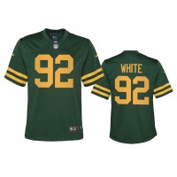 Green Bay Green Bay Packers #92 Reggie White Youth Nike Alternate Game Player NFL Jersey - Green