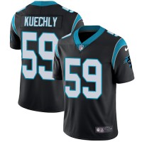 Nike Carolina Panthers #59 Luke Kuechly Black Team Color Youth Stitched NFL Vapor Untouchable Limited Jersey