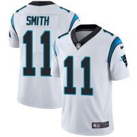 Nike Carolina Panthers #11 Torrey Smith White Youth Stitched NFL Vapor Untouchable Limited Jersey