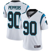 Nike Carolina Panthers #90 Julius Peppers White Youth Stitched NFL Vapor Untouchable Limited Jersey
