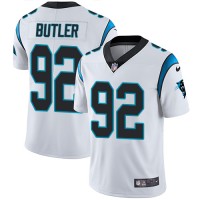 Nike Carolina Panthers #92 Vernon Butler White Youth Stitched NFL Vapor Untouchable Limited Jersey