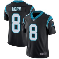 Nike Carolina Panthers #8 Jaycee Horn Black Team Color Youth Stitched NFL Vapor Untouchable Limited Jersey