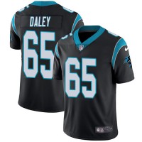 Nike Carolina Panthers #65 Dennis Daley Black Team Color Youth Stitched NFL Vapor Untouchable Limited Jersey
