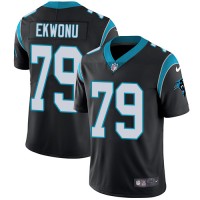 Nike Carolina Panthers #79 Ikem Ekwonu Black Team Color Youth Stitched NFL Vapor Untouchable Limited Jersey