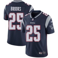 Nike New England Patriots #25 Terrence Brooks Navy Blue Team Color Youth Stitched NFL Vapor Untouchable Limited Jersey