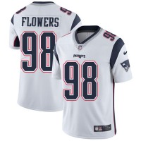 Nike New England Patriots #98 Trey Flowers White Youth Stitched NFL Vapor Untouchable Limited Jersey
