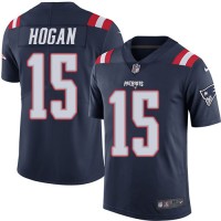 Nike New England Patriots #15 Chris Hogan Navy Blue Youth Stitched NFL Limited Rush Jersey