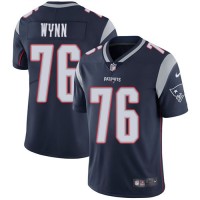 Nike New England Patriots #76 Isaiah Wynn Navy Blue Team Color Youth Stitched NFL Vapor Untouchable Limited Jersey