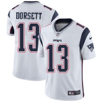Nike New England Patriots #13 Phillip Dorsett White Youth Stitched NFL Vapor Untouchable Limited Jersey