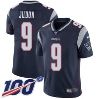Nike New England Patriots #9 Matt Judon Navy Blue Team Color Youth Stitched NFL 100th Season Vapor Limited Jersey