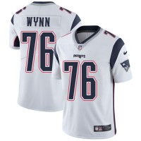 Nike New England Patriots #76 Isaiah Wynn White Youth Stitched NFL Vapor Untouchable Limited Jersey
