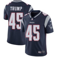Nike New England Patriots #45 Donald Trump Navy Blue Team Color Youth Stitched NFL Vapor Untouchable Limited Jersey