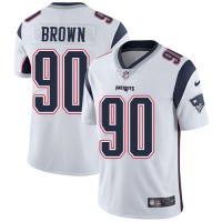Nike New England Patriots #90 Malcom Brown White Youth Stitched NFL Vapor Untouchable Limited Jersey