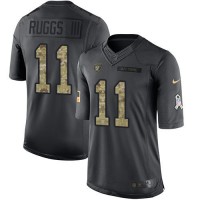 Nike Las Vegas Raiders #11 Henry Ruggs III Black Youth Stitched NFL Limited 2016 Salute to Service Jersey