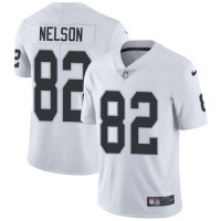 Nike Las Vegas Raiders #82 Jordy Nelson White Youth Stitched NFL Vapor Untouchable Limited Jersey