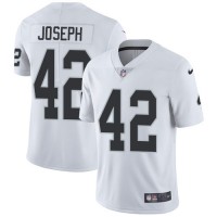 Nike Las Vegas Raiders #42 Karl Joseph White Youth Stitched NFL Vapor Untouchable Limited Jersey